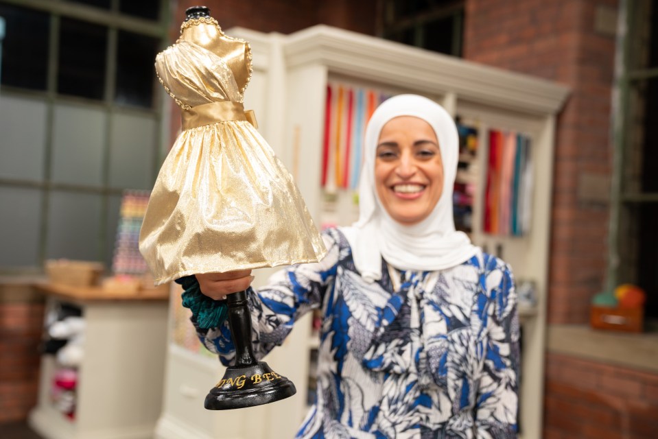 Asmaa was thrilled by her win on the BBC show