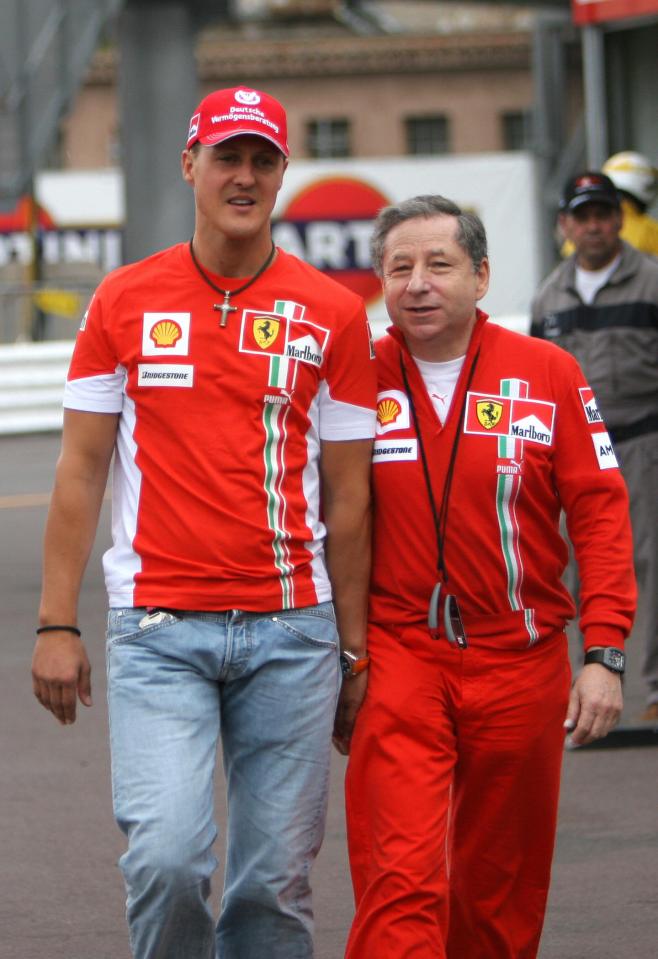 Todt's pal Michael Schumacher played cupid for the pair in 2005