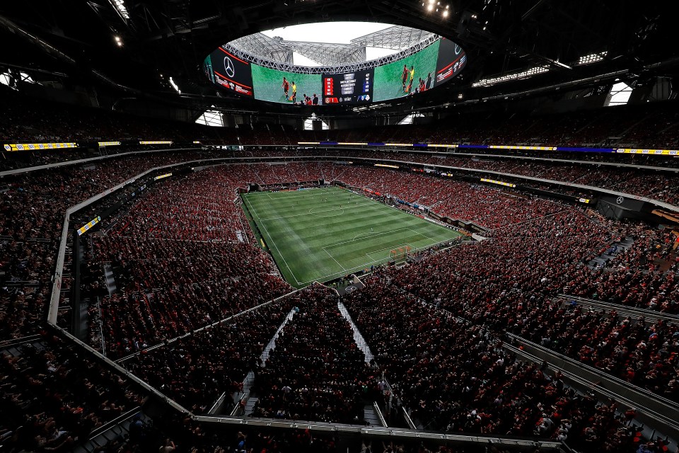 Atlanta United's impressive Mercedes-Benz Stadium is one of the best in the MLS