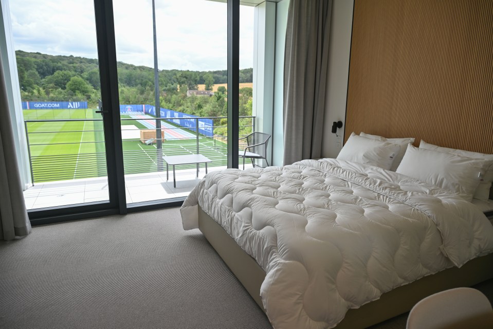 The complex has more than 140 beds and can accommodate 180 athletes