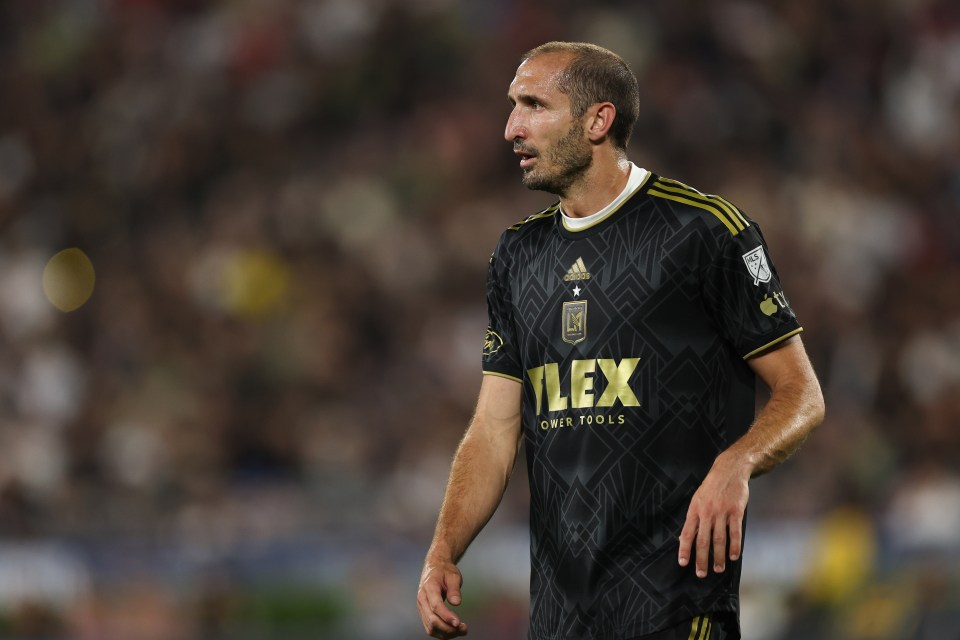 Giorgio Chiellini is starring for LAFC