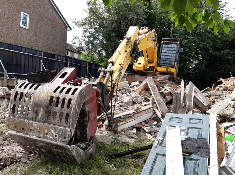 The ‘house of horrors’ has now been bulldozed with a memorial replacing it