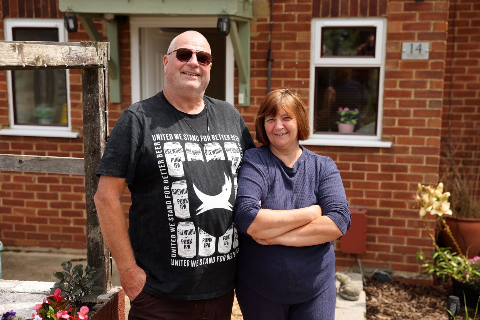 Ian and Sharon Horwood say fans often knock on their door asking to use the toilet