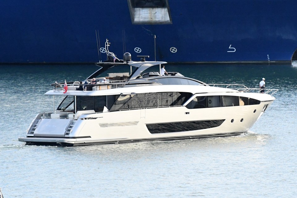 Beckham's luxury liner named Seven after his shirt number