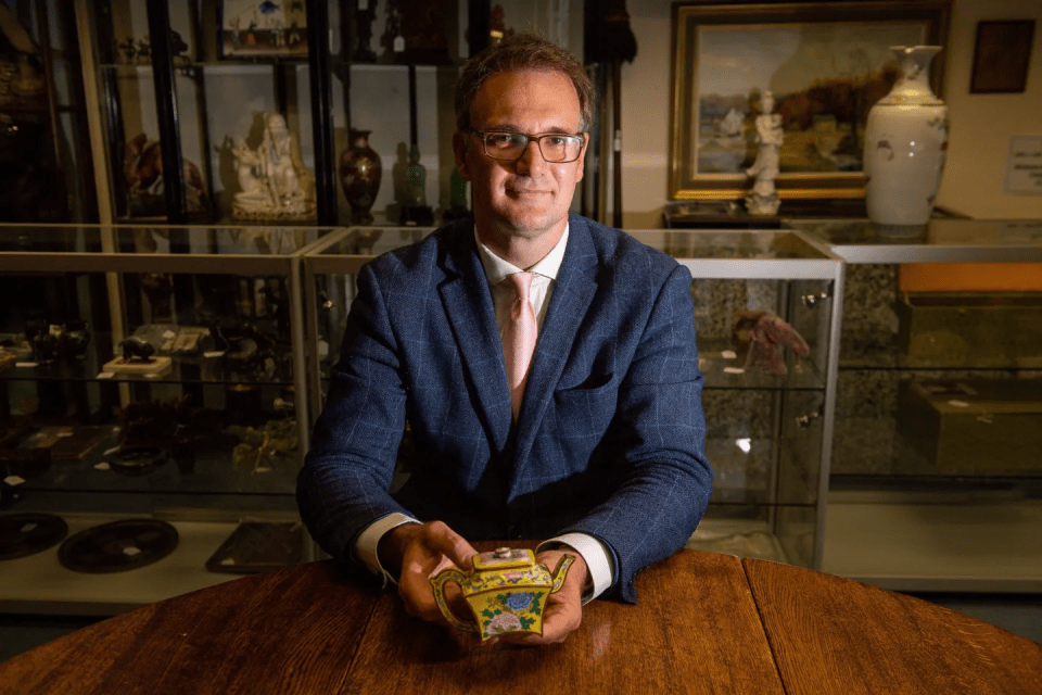 Charles Hanson is best known for his expertise in antiques on a number of BBC shows