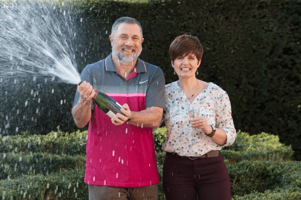 Gerry and Lisa Cannings bagged a £32.5m lottery jackpot in 2016 - but have since split