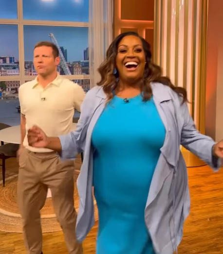 Alison Hammond and Dermot O'Leary danced for their followers