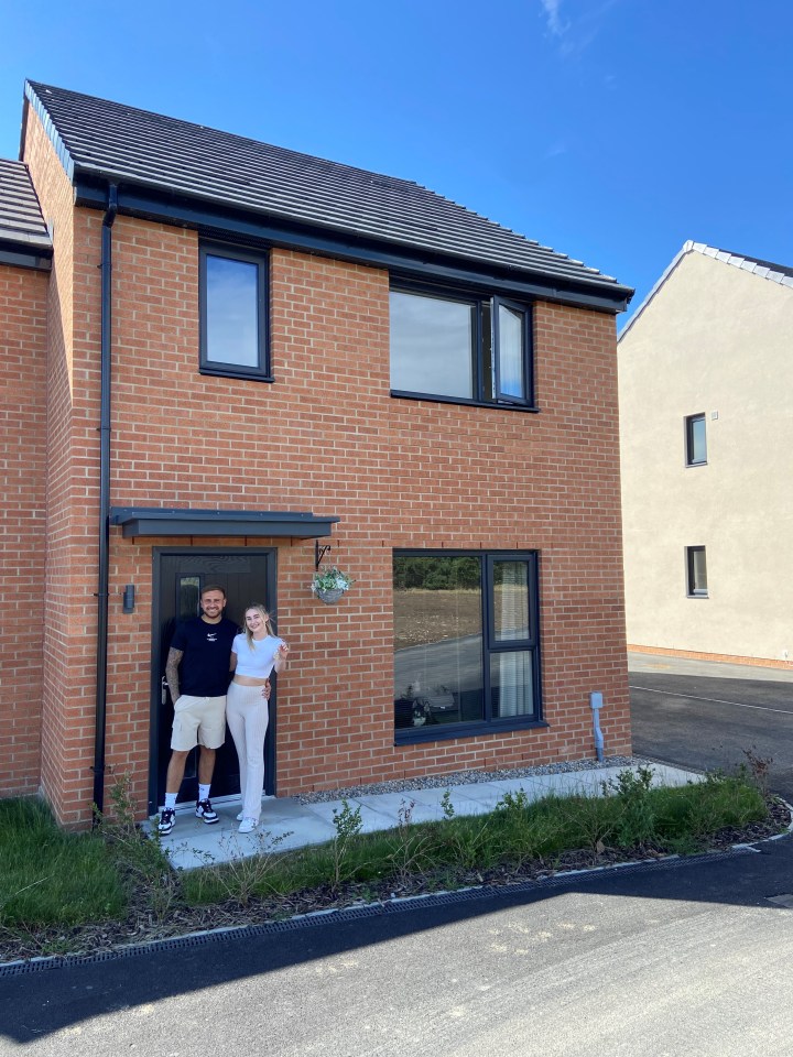 Bethany and Ryan moved into their three-bedroom home in March this year