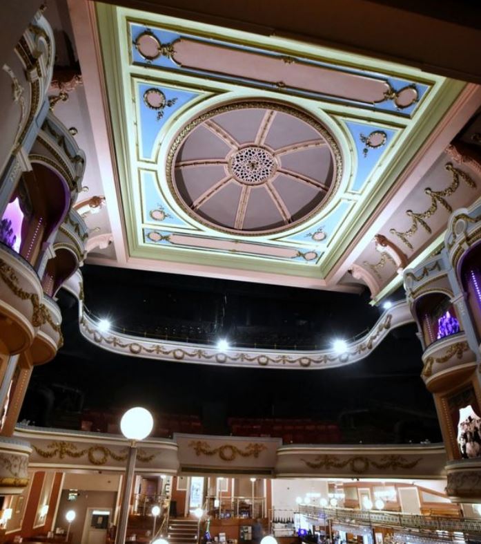 The pub recently underwent a £1millin renovation restoring the original ceiling