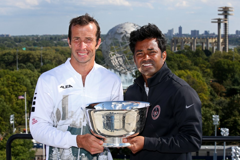 Stepanek and Leander Paes won two Grand Slams together