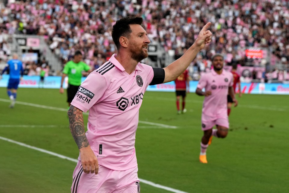 Lionel Messi was in irresistible form for Inter Miami