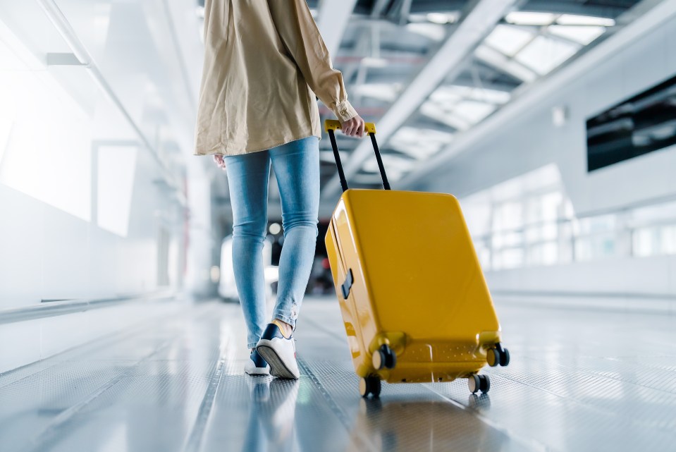 Wheeled suitcases are more likely to be checked in too