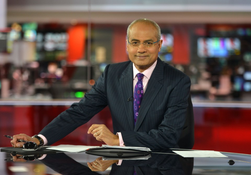 George was one of the most recognisable news presenters