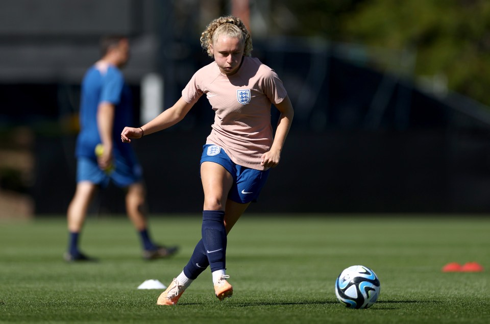 Katie Robinson is the youngest Lioness in England’s FIFA Women’s World Cup squad