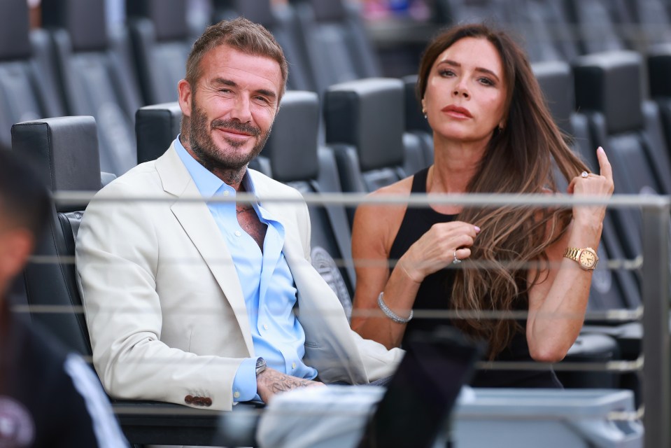 Beckham has watched Messi's alongside wife Victoria