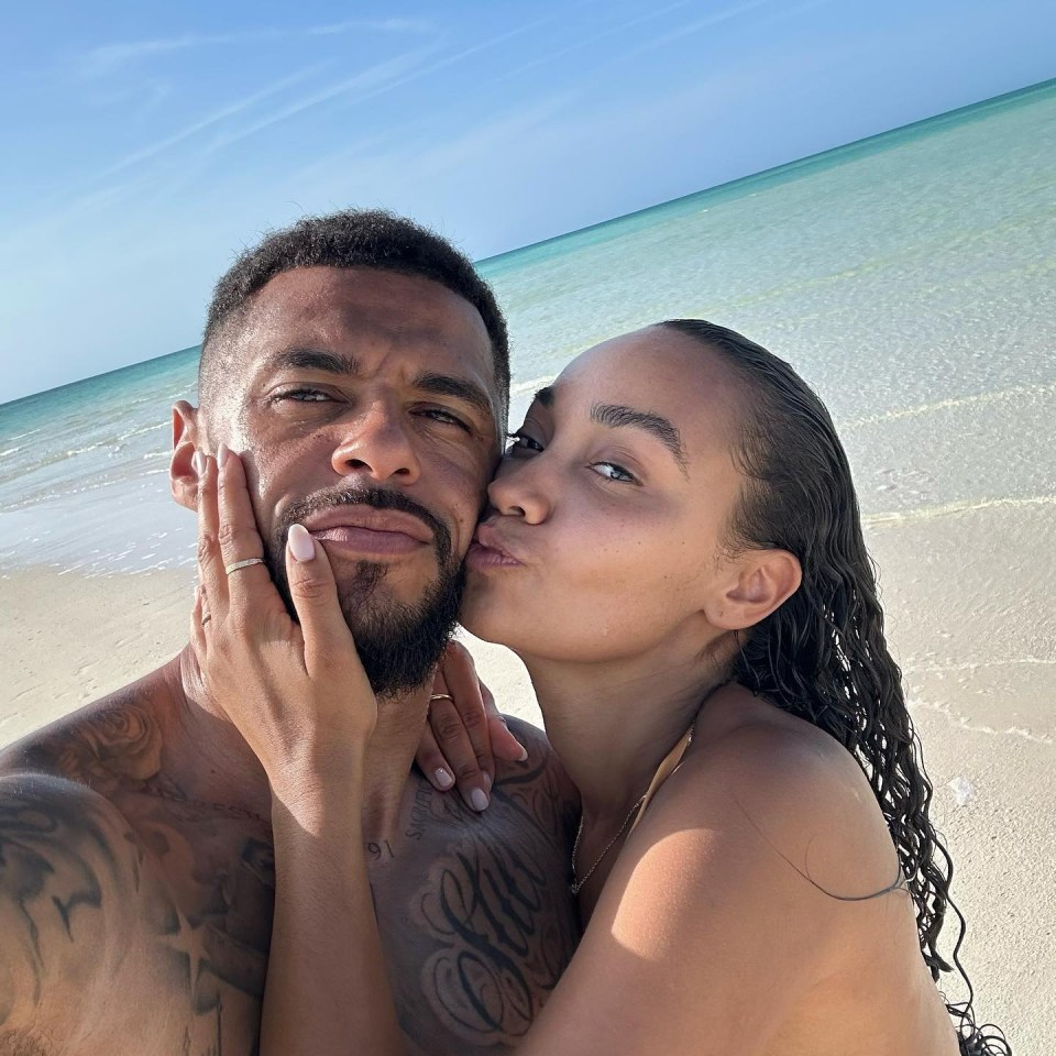 Leigh-Anne Pinnock and Andre Gray looked more loved up than ever after honeymooning in Jamaica