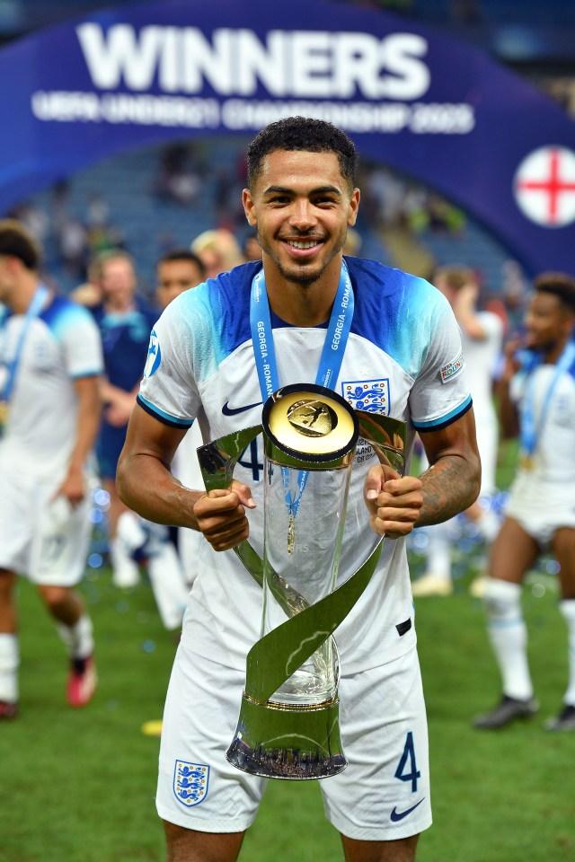 England's youngster Colwill was a part of the winning team of the Under-21 UEFA Euros this summer.