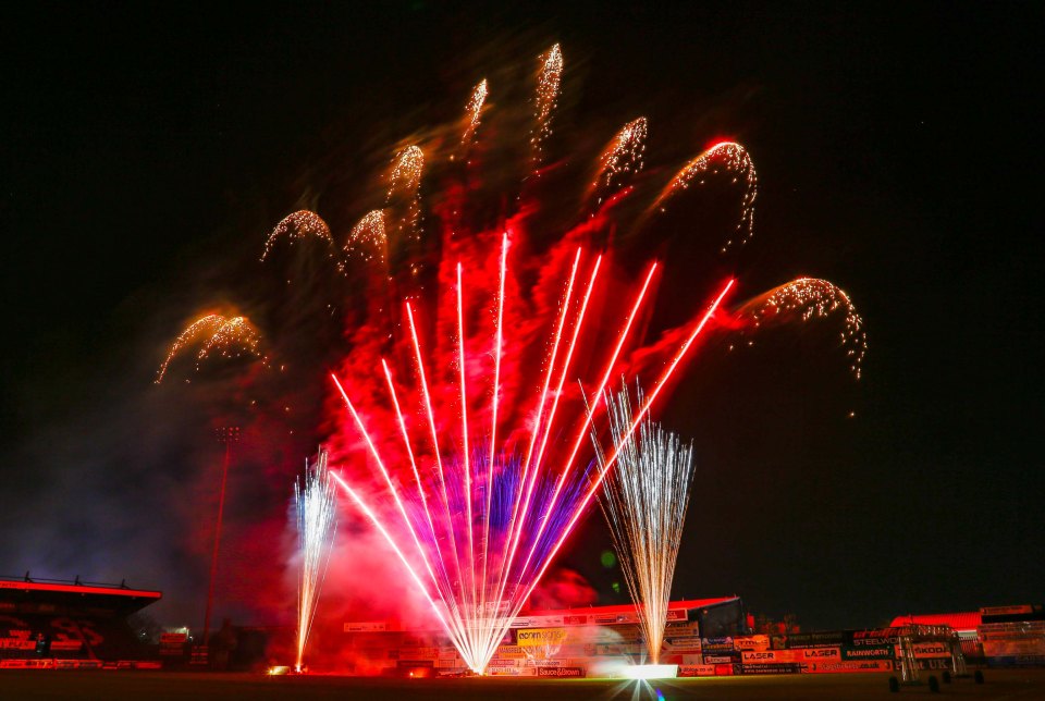 An annual fireworks display divides residents