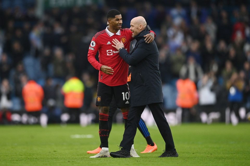 Erik ten Hag believes Marcus Rashford has yet to fulfil his true potential