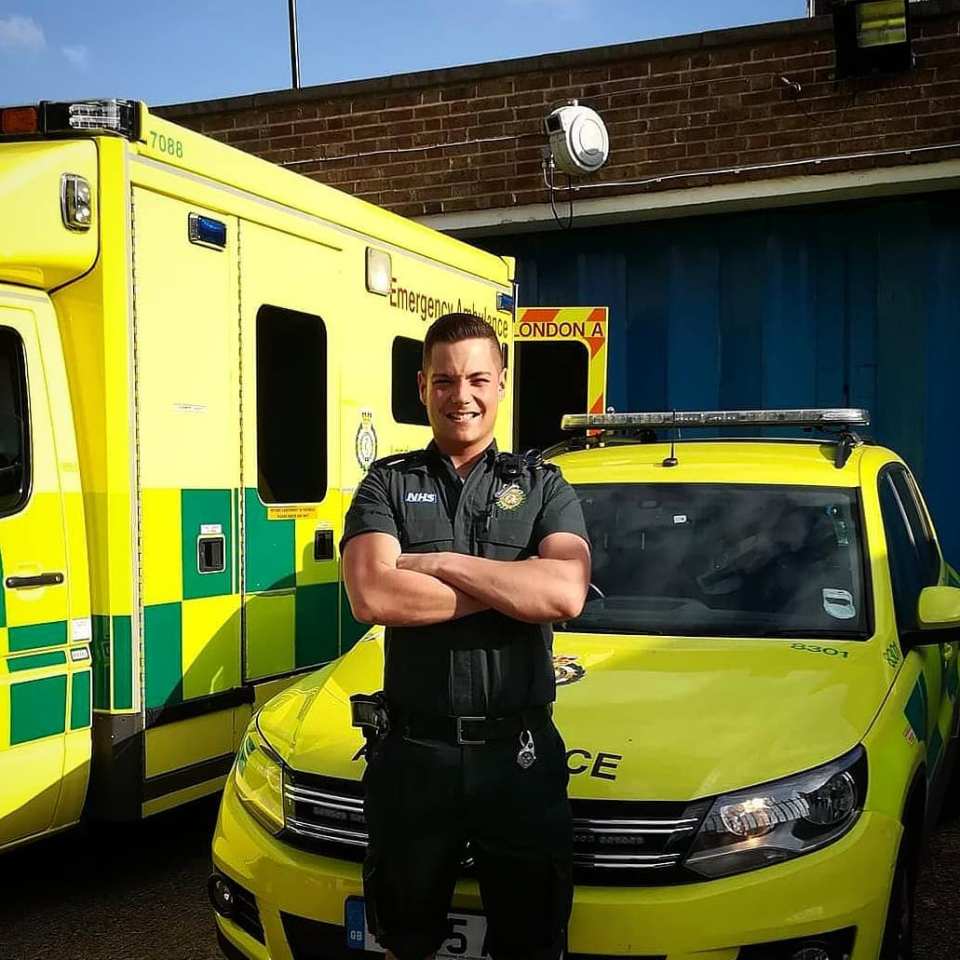 Paramedic Matt jumped into action and ensure the guest was well cared for