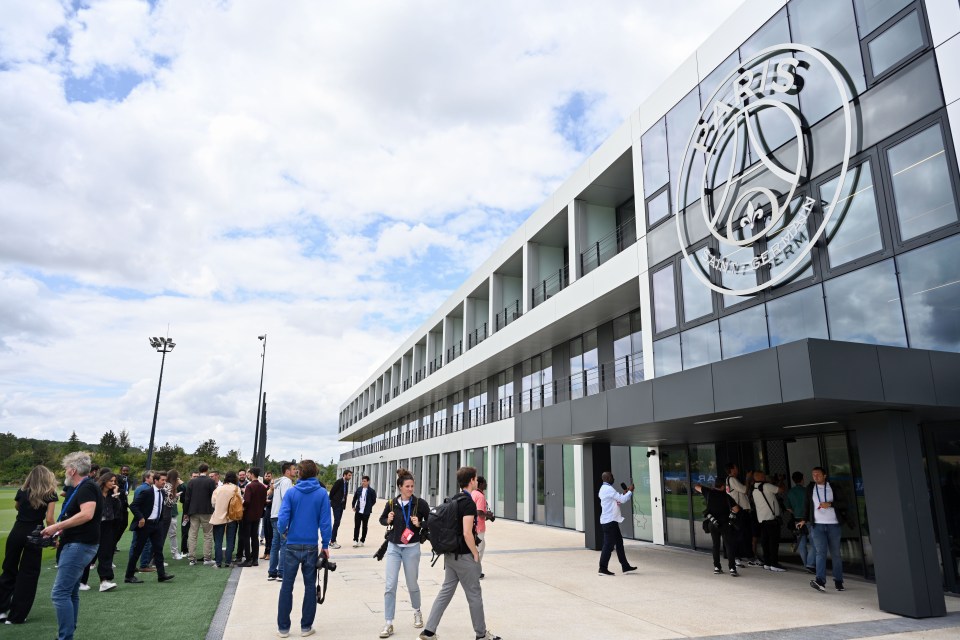 PSG have unveiled their new £250million training complex