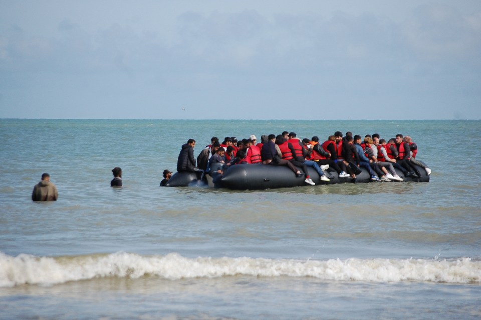 Small boats could be a back door into Britain for terrorists, the UK’s security sources believe (stock picture)