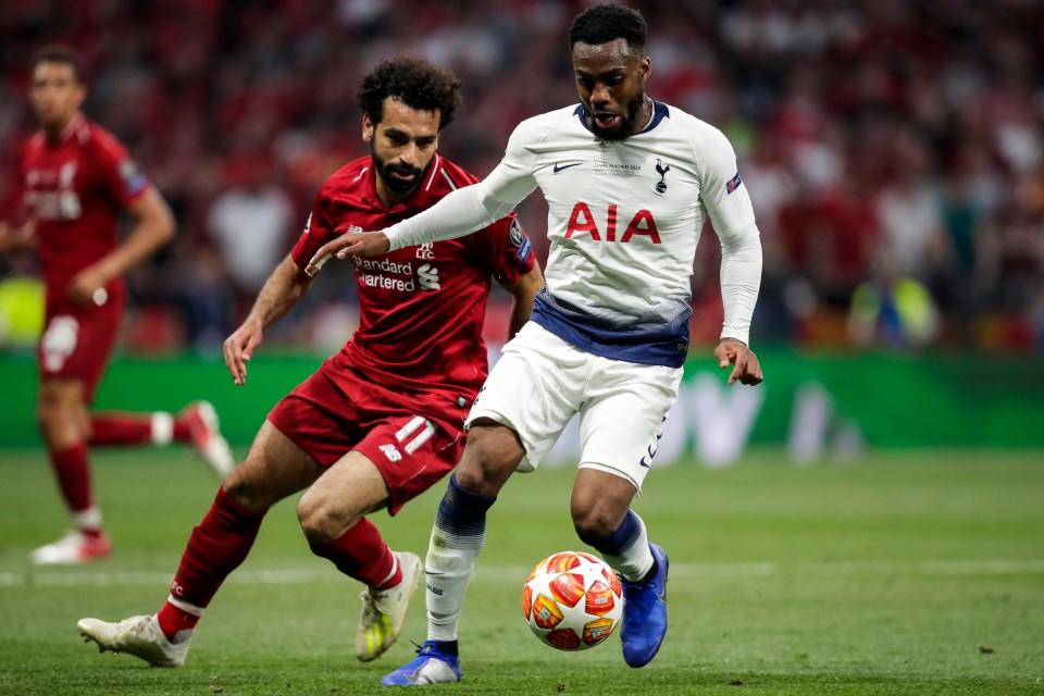 Rose played for Tottenham in the 2019 Champions League final