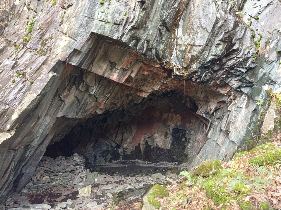 He turned a Lake District cave into a tiny home