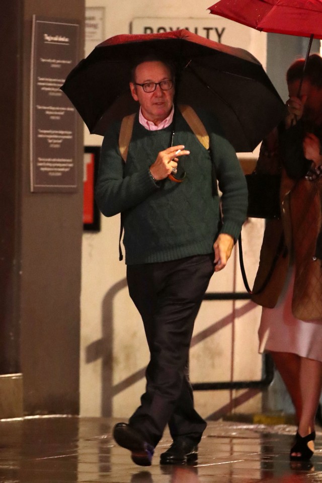 Kevin Spacey was spotted out and about in London as he marked his 64th birthday after being cleared of sexual assault