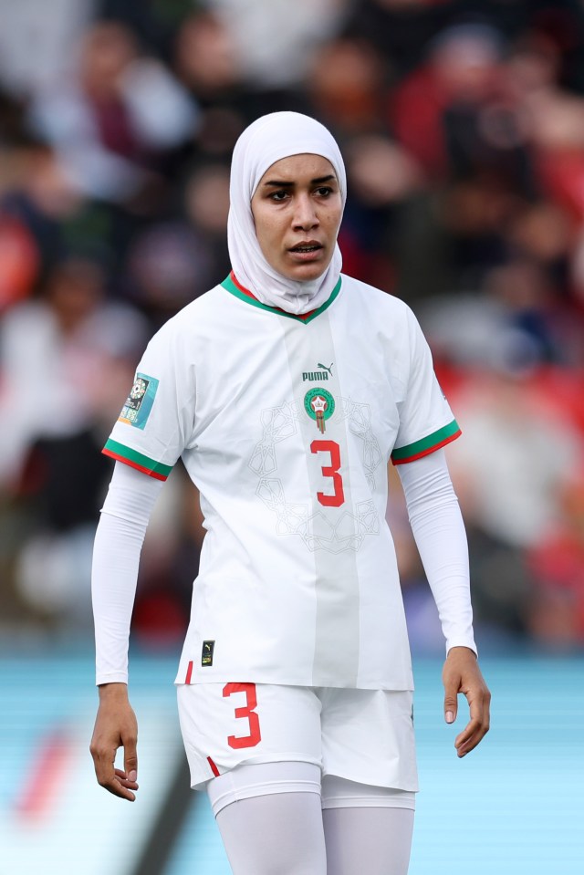 Nouhaila Benzina made football history at the Women’s World Cup in Australia