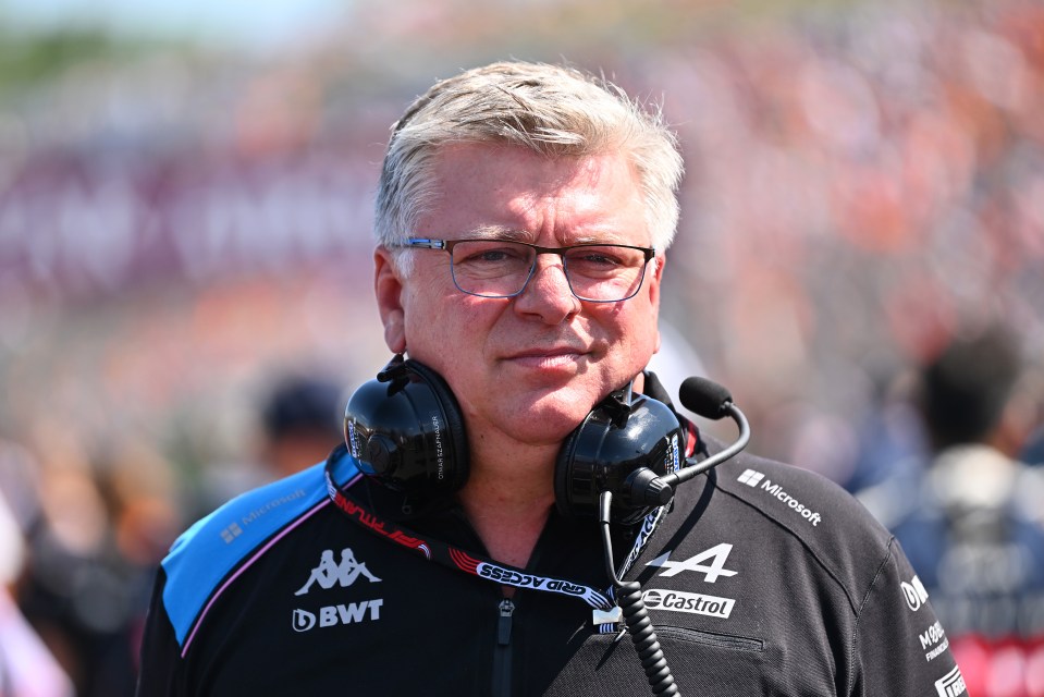 Otmar Szafnauer has been axed from his role of Alpine F1 Team Principal