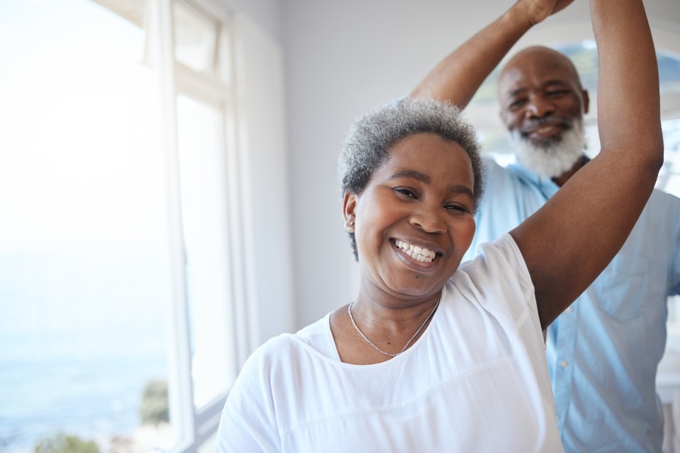 Dancing and movement can help to ease the symptoms of dementia