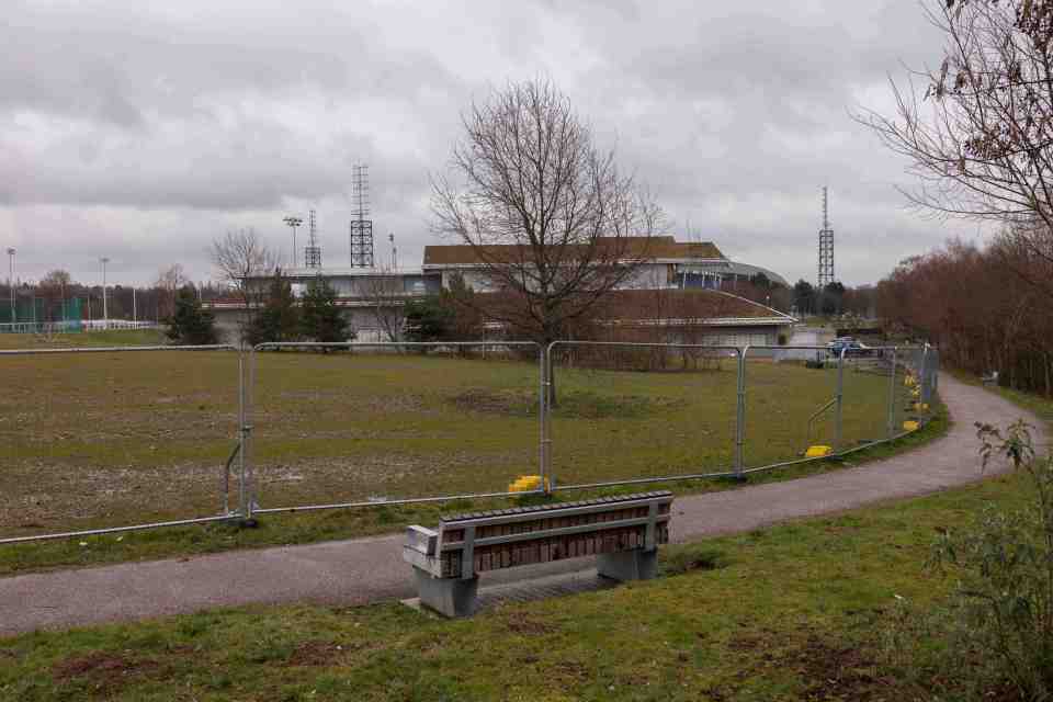 The area near the Alexander Stadium has been "left to rot" with much of it fenced off