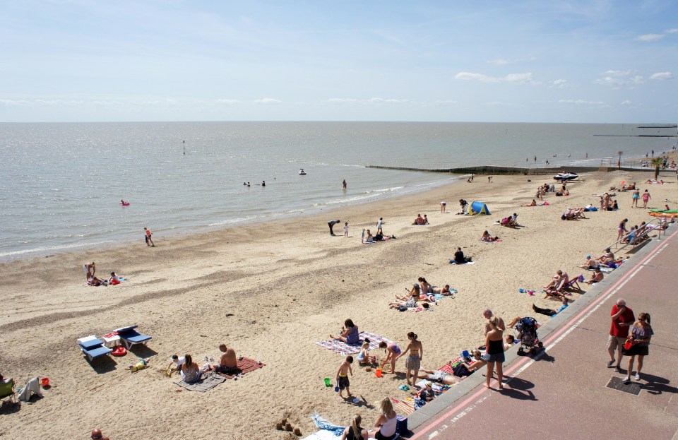 Clacton-on-Sea has balmy waters around 18.2C, according to the latest research