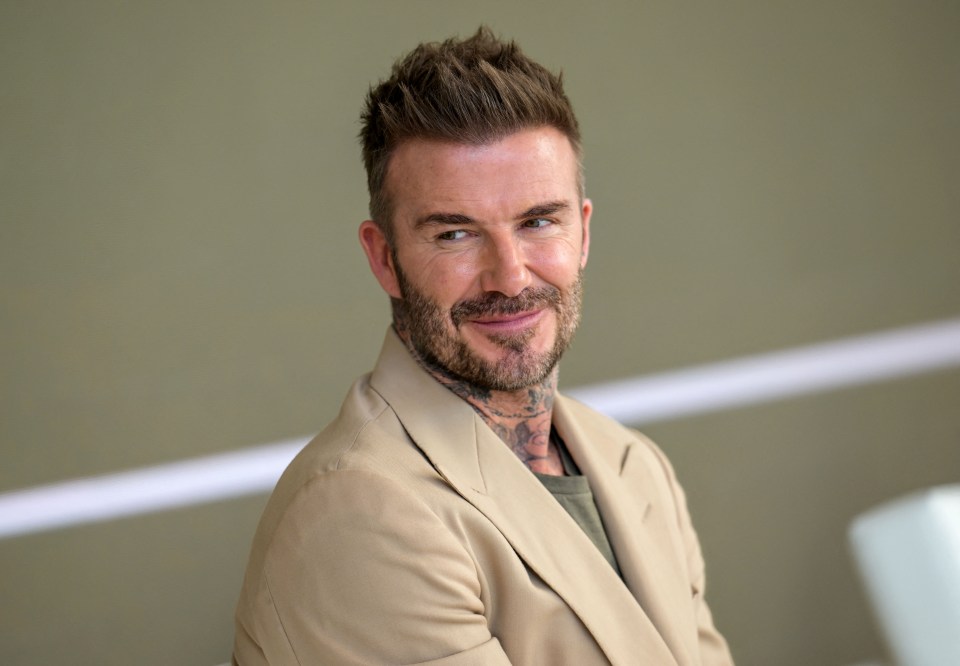 David Beckham is famous for his many haircuts including curtains and ponytails