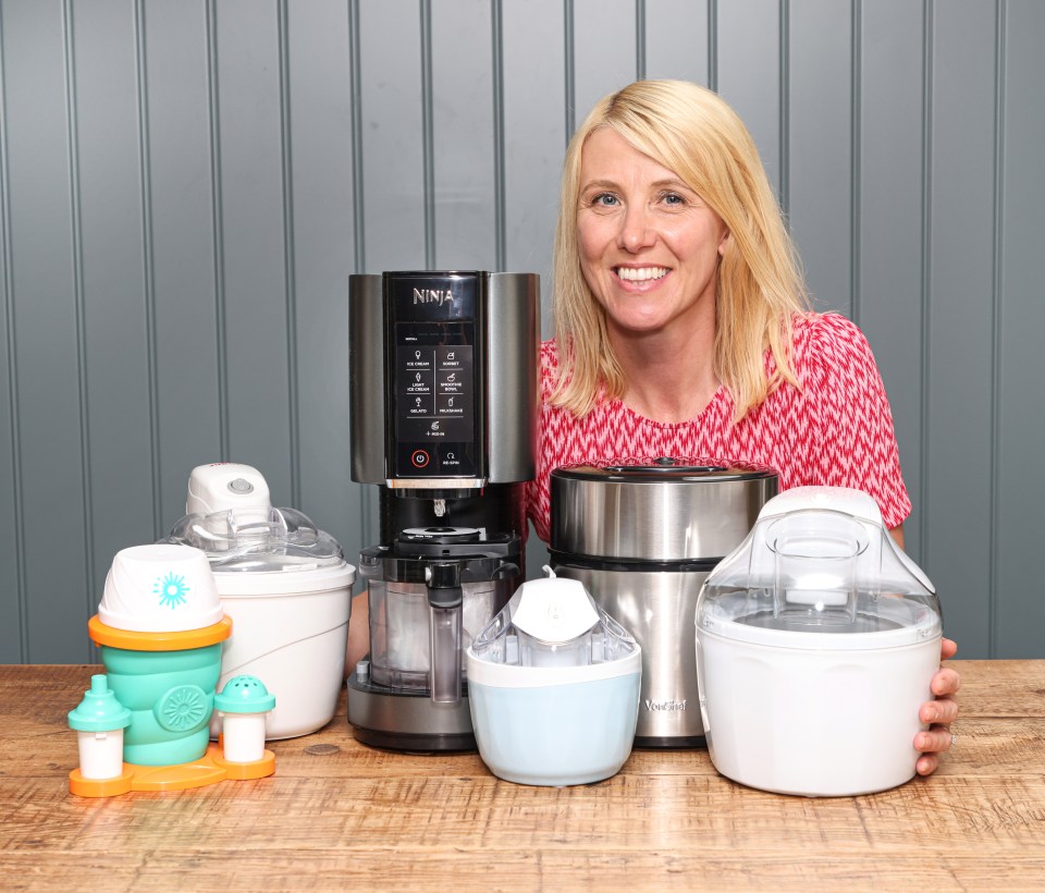 Mum-of-three Lynsey Hope tested a range of best-selling ice cream makers