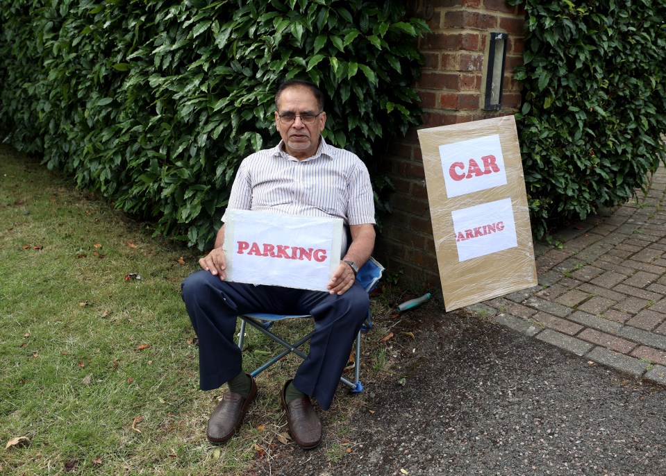 Rafi Ahmad makes £2,000 every summer renting out parking space to tennis fans