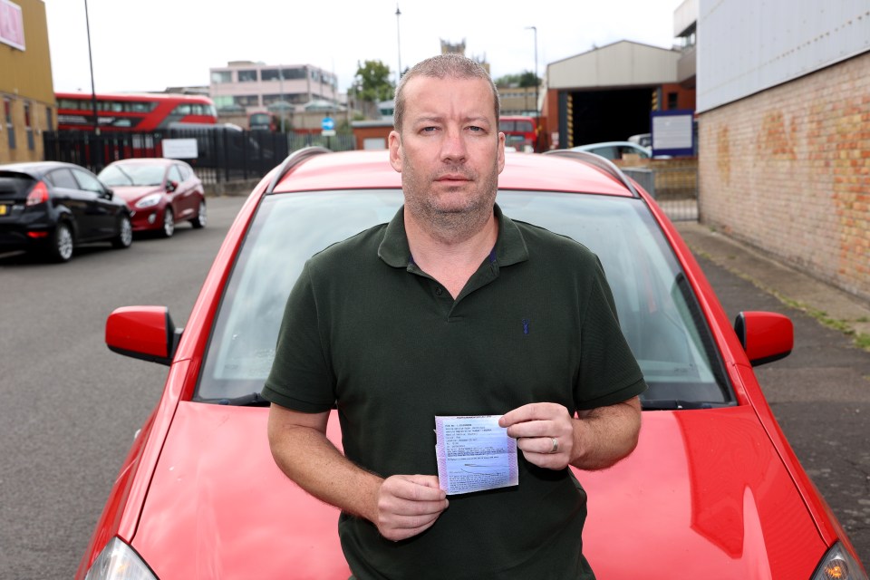 James Dee was stunned when he found his car parked the opposite way and received a ticket