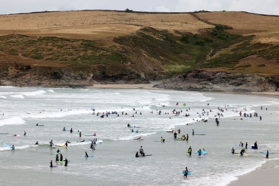 Revellers are heading to Cornish resort Polzeath in large numbers for summer parties