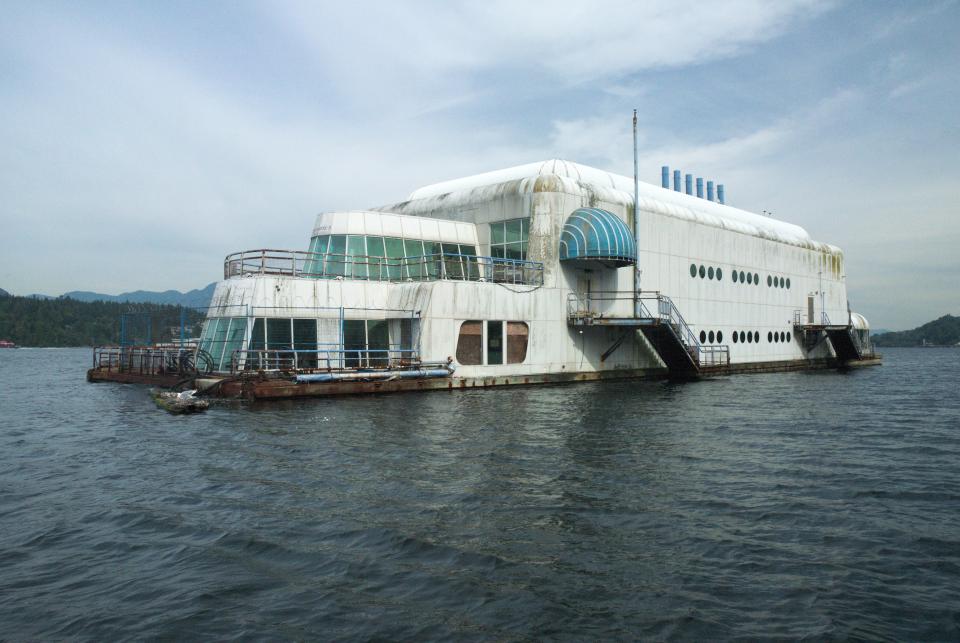 The McBarge was launched in Canada in 1986