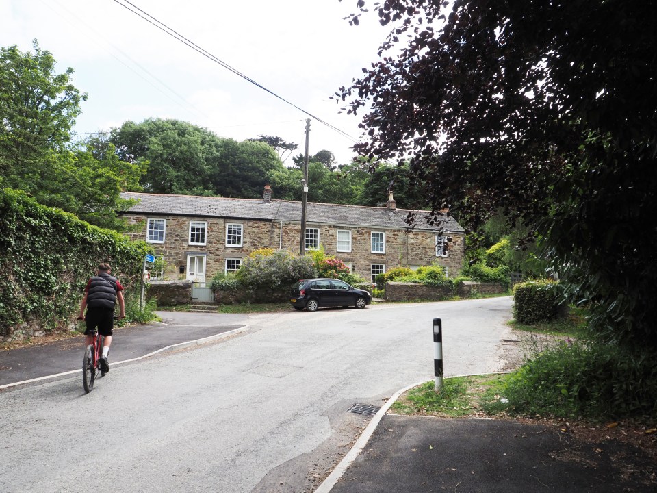 The tiny hamlet is a little oasis in Cornwall, residents say