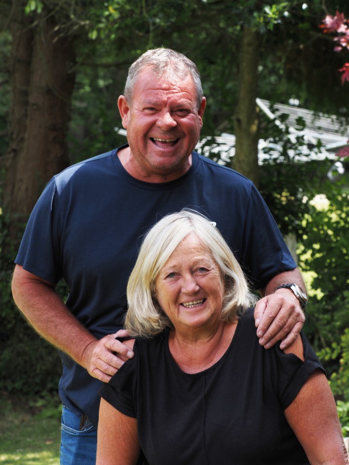 Cocks resident Dave Milton, pictured with partner Julie, says locals are called Cockers