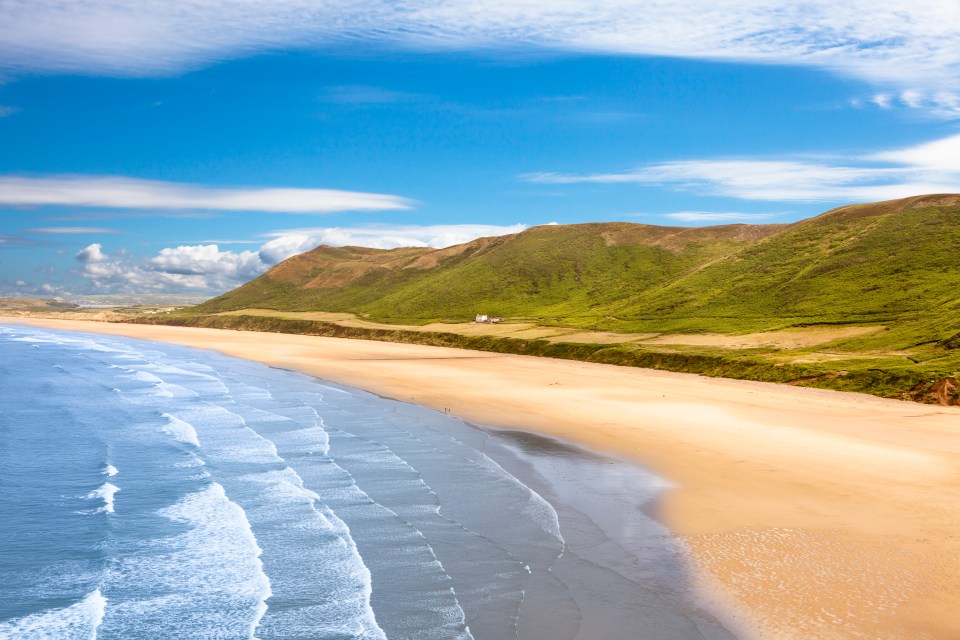 The beach was described as a “fairytale” by one Tiktok user