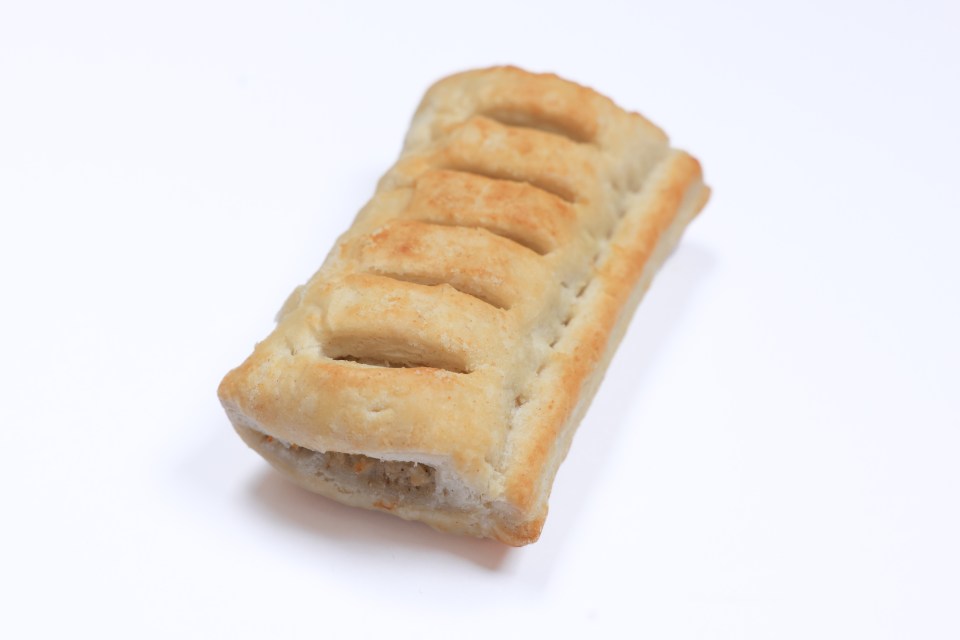 The meat in Asda's sausage roll was a little tough and dry but the pastry was light and fluffy