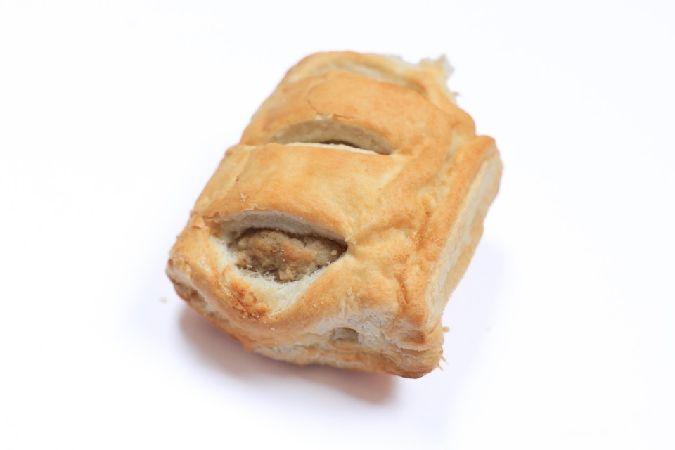 The Sainsbury's sausage rolls were over-seasoned and too salty