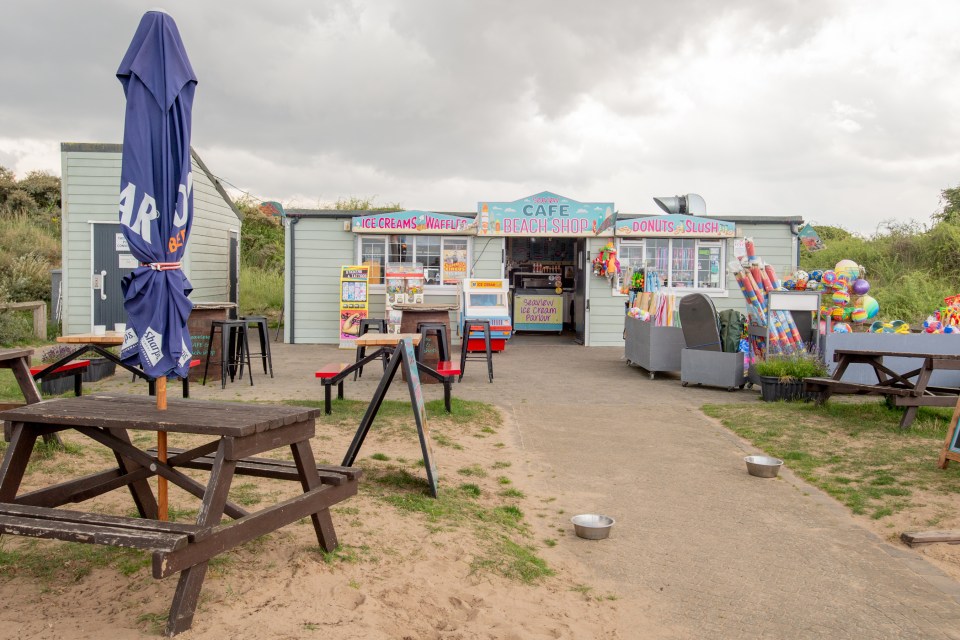 Julie Robertson, boss of the Seaview Cafe says she's lost thousands due to the closure of the local car park