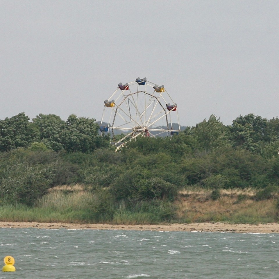 There is a Ferris wheel at the venue