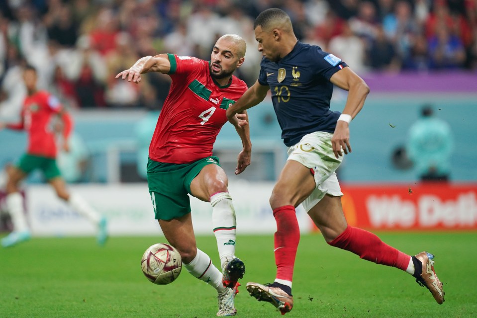 Amrabat played a key part in Morocco's most successful World Cup in their existence, reaching the semi-finals.