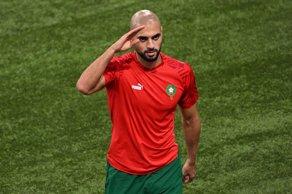 Amrabat, 26, excelled at last year's World Cup