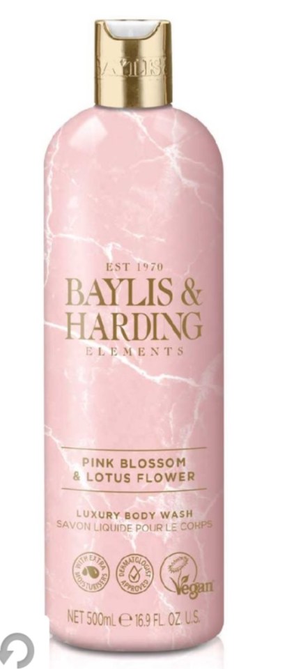 Save 75p on this Baylis & Harding pink blossom and lotus flower body wash